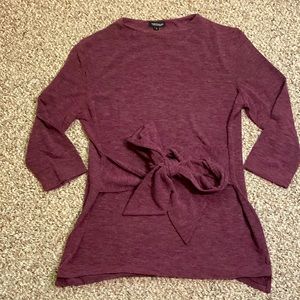 Tom Tailor Contemporary - Knit 3/4 sleeve Top. With Waist Tie - Large